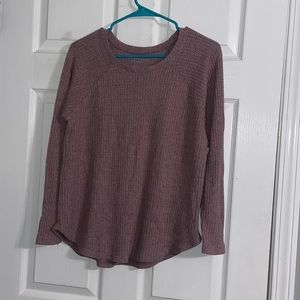 American Eagle Pink Long Sleeve Small